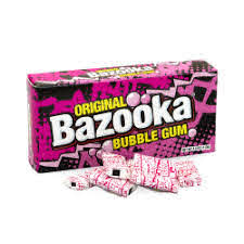 THEATER BOX BAZOOKA BUBBLE GUM