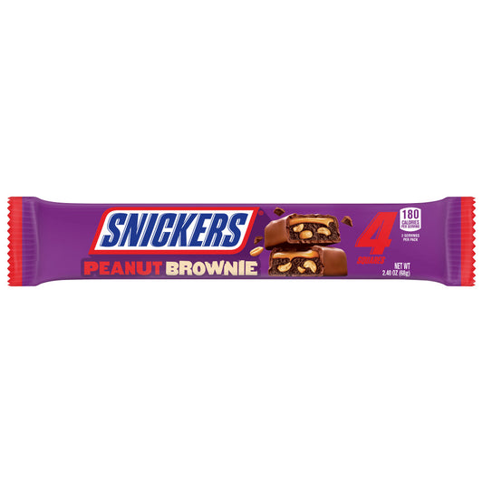 KING SIZE SNICKERS PEANUT BROWNIE