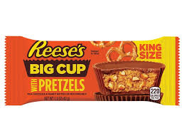 KING SIZE REESE'S BIG CUP WITH PRETZELS