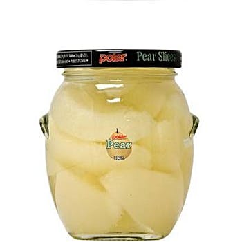 POLAR GLASS JAR PEARS