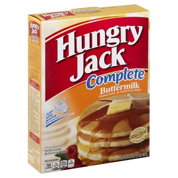 HUNGRY JACK PANCAKE MIX BUTTERMILK COMPLETE