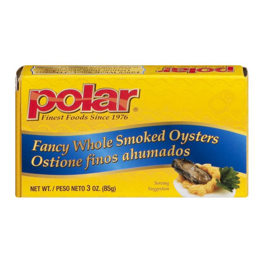 POLAR FANCY WHOLE SMOKED OYSTERS