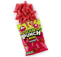 PEG BAG SOUR PUNCH STRAWBERRY BITES