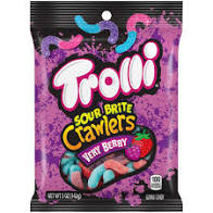 PEG BAG TRILLO SOUR BRITE CRAWLERS VERY BERRY