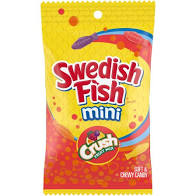 PEG BAG SWEDISH FISH ASSORTED MINI CRUSH