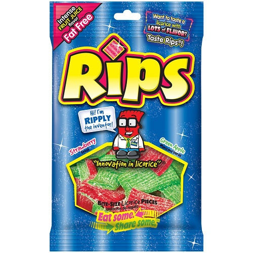 PEG BAG RIPS BITE LICORICE #35326