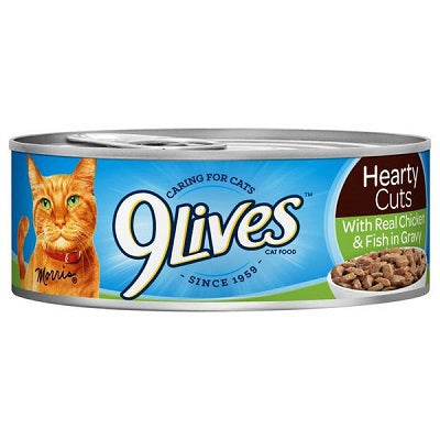 NINE LIVES HEALTHY CUTS WITH CHICKEN & FISH