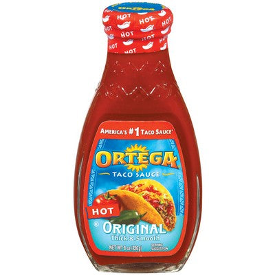 ORTEGA TACO SAUCE HOT