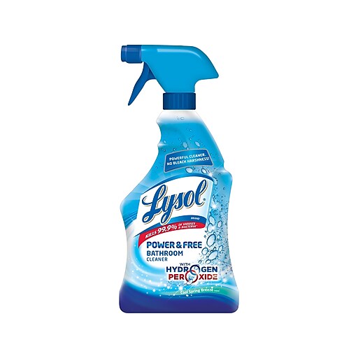 LYSOL POWER & FREE BATHROOM CLEANER