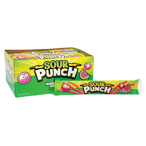 SOUR PUNCH STRAWS WATERMELON