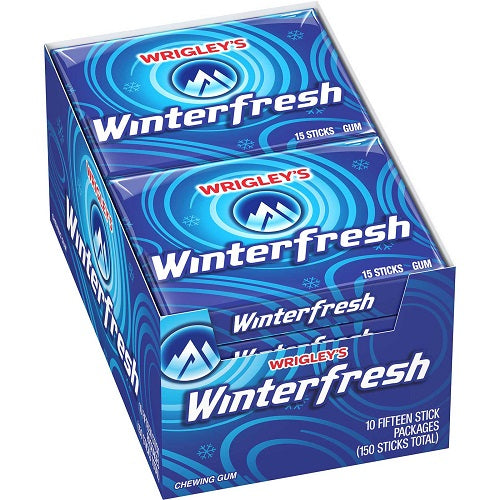 WRIGLEY SLIM PACK WINTERFRESH GUM