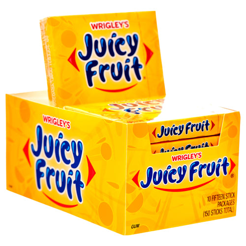 WRIGLEY SLIM PACK JUICY FRUIT GUM