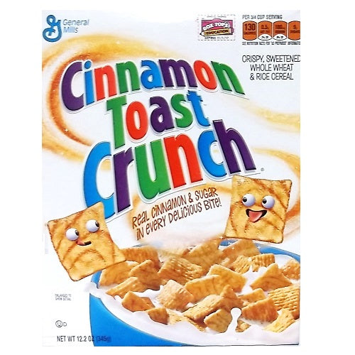 GENERAL MILLS CEREAL CINNAMON TOAST CRUNCH