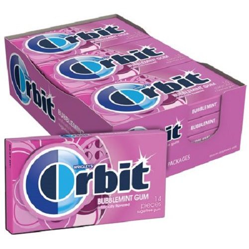 ORBIT GUM BUBBLEMINT