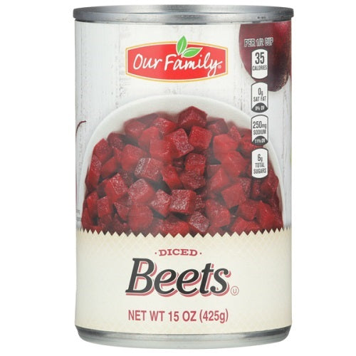 OUR FAMILY DICED BEETS