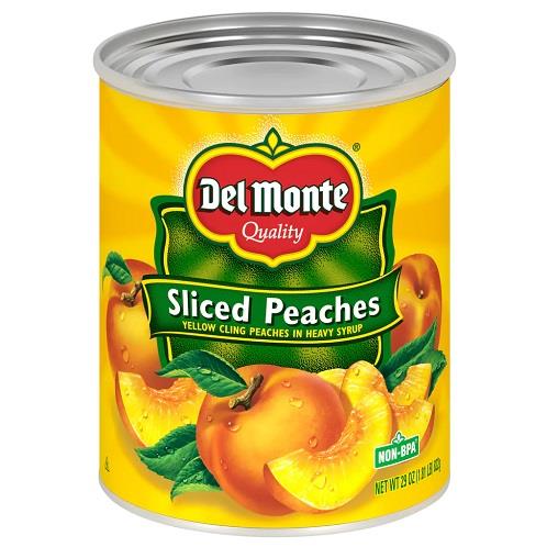 DEL MONTE SLICED PEACHES