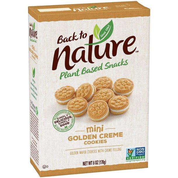 BACK TO NATURE MINI GOLDEN CREME COOKIES