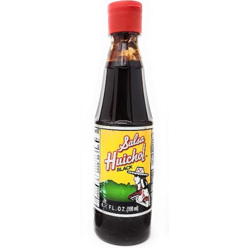 SALSA HUICHOL HOT SAUCE NEGRA BLACK